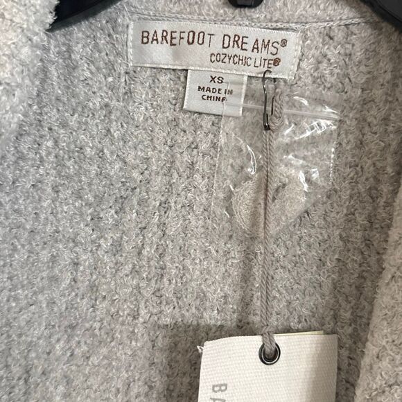 Barefoot Dreams CozyChic Lite Coastal Cardi in Ocean Size XS NWT - Picture 5 of 8